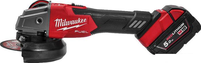Угловая шлифмашина Milwaukee M18 FSAG125XB-502X Fuel 4933478430 (с 2-мя АКБ)- фото2