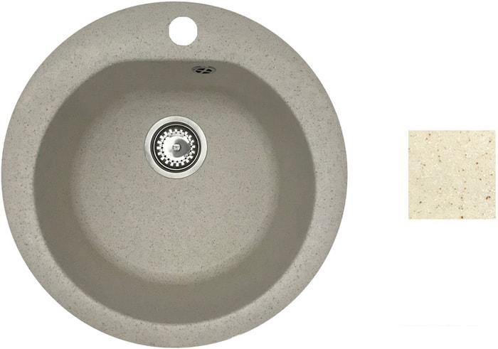 Кухонная мойка БелЭворс Nika (бежевый)- фото