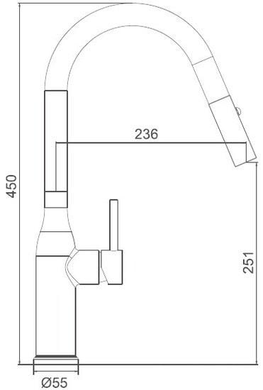 Смеситель Gappo G4398-46- фото4