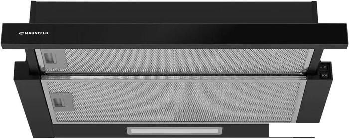 Кухонная вытяжка MAUNFELD Clyde 50 (черное стекло)- фото3
