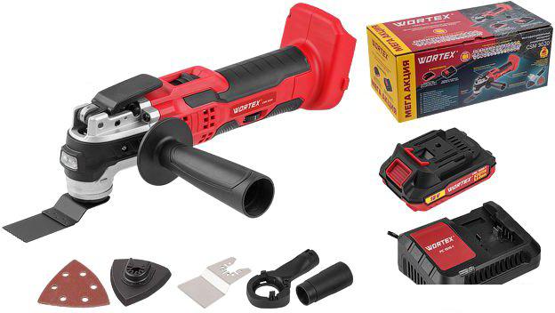 Реноватор Wortex СSM 3020 0325246 (с 1-м АКБ, оснастка)- фото