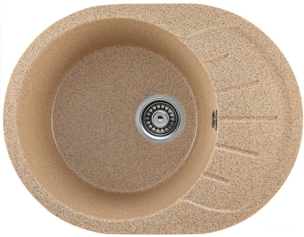 Кухонная мойка Gerhans A03 (песочный)