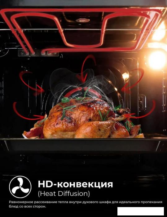 Электрический духовой шкаф LEX EDS 101 GR- фото4