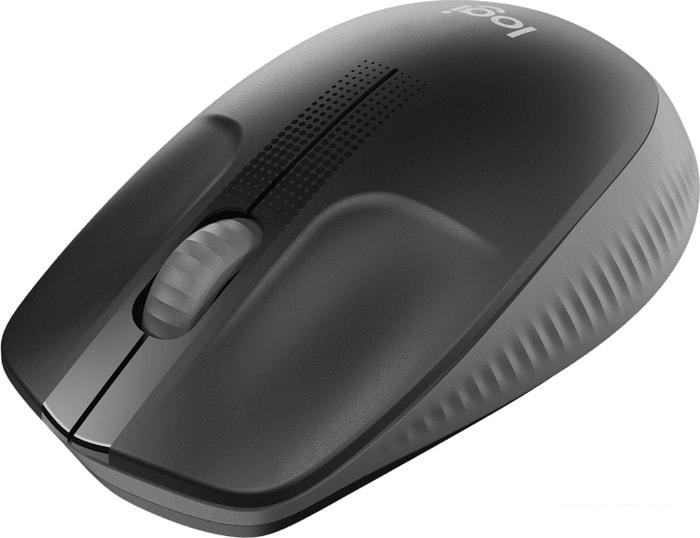 Мышь Logitech M190 (черный/темно-серый)- фото3