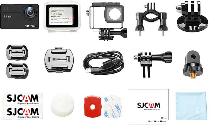 Экшен-камера SJCAM SJ8 Pro Full Set box (черный)- фото2