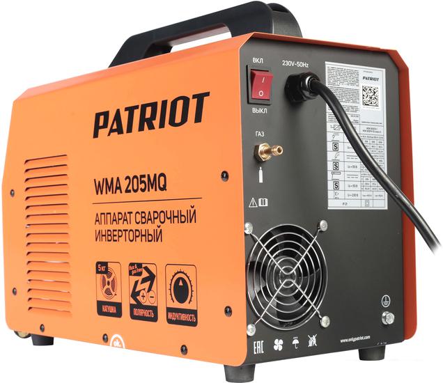 Сварочный инвертор Patriot WMA 205 MQ- фото4