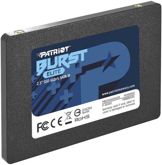 SSD Patriot Burst Elite 120GB PBE120GS25SSDR- фото4