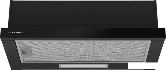 Кухонная вытяжка MAUNFELD Clyde 60 (черное стекло)- фото2