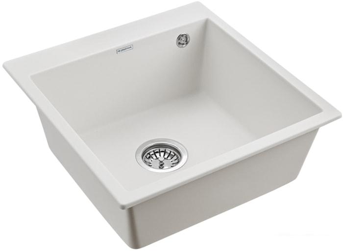 Кухонная мойка Paulmark Praktisch PM105152-WH- фото2