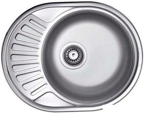 Кухонная мойка КромРус EC 257 RUS (чаша справа, без сифона)