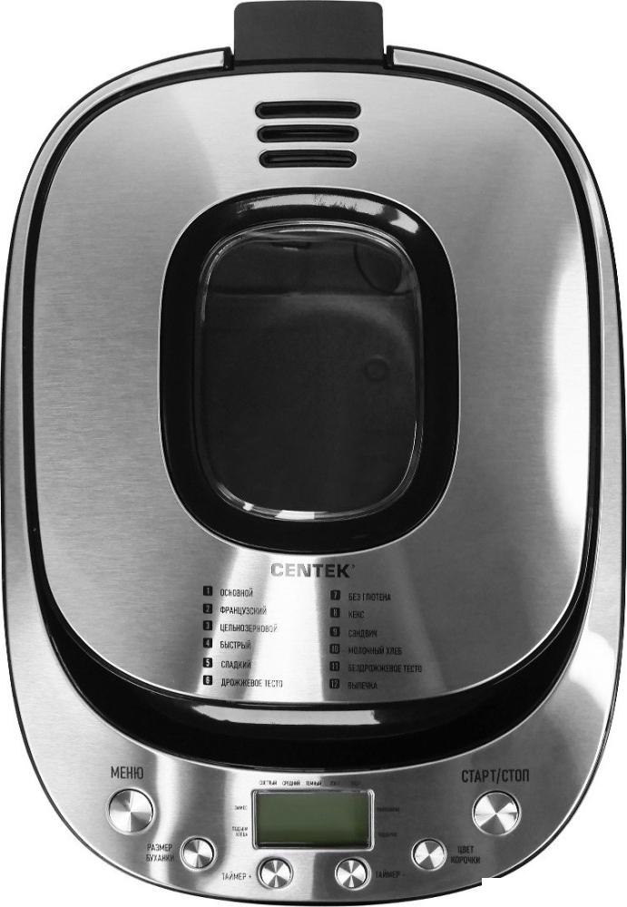 Хлебопечка CENTEK CT-1418 (черный)- фото3