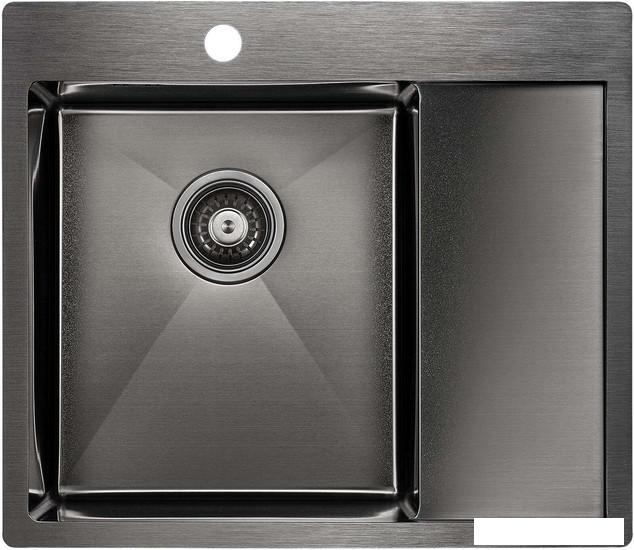 Кухонная мойка Paulmark PM225951-GML- фото