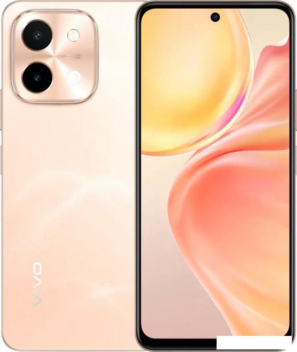 Смартфон Vivo Y28 8GB/128GB международная версия (розовое золото)