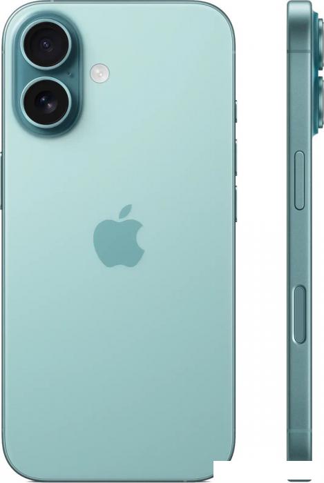 Смартфон Apple iPhone 16 256GB (бирюзовый)- фото2