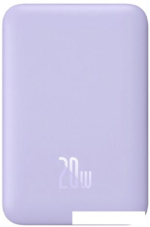 Внешний аккумулятор Baseus Magnetic Mini Wireless Fast Charge Power Bank 10000mAh 20W (фиолетовый)