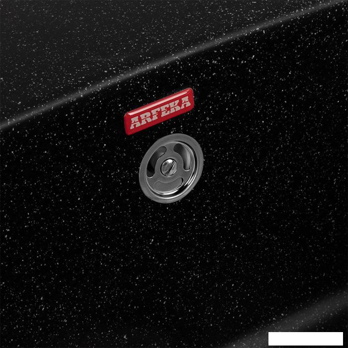 Кухонная мойка ARFEKA Dalago (черный)- фото2