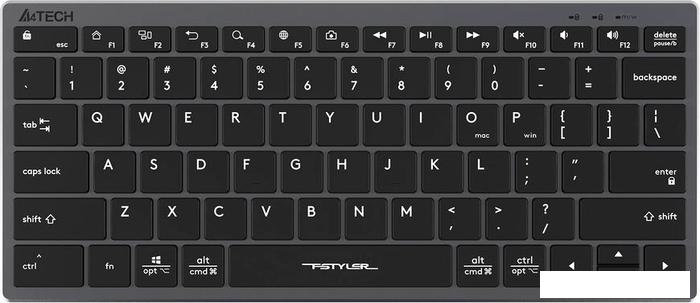 Клавиатура A4Tech Fstyler FX51 (серый)- фото