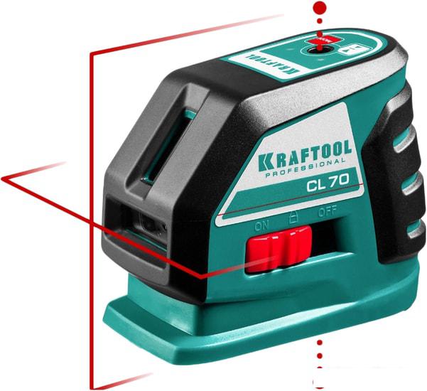 Лазерный нивелир KRAFTOOL CL-70-2 34660- фото