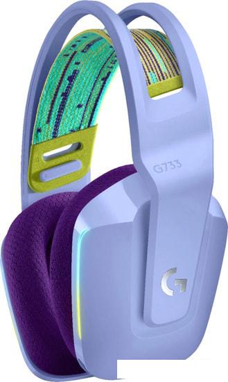 Наушники Logitech G733 Lightspeed Wireless (сиреневый)- фото3