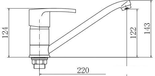 Смеситель Fashun A4965- фото2