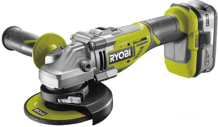 Угловая шлифмашина Ryobi R18AG7-140S- фото