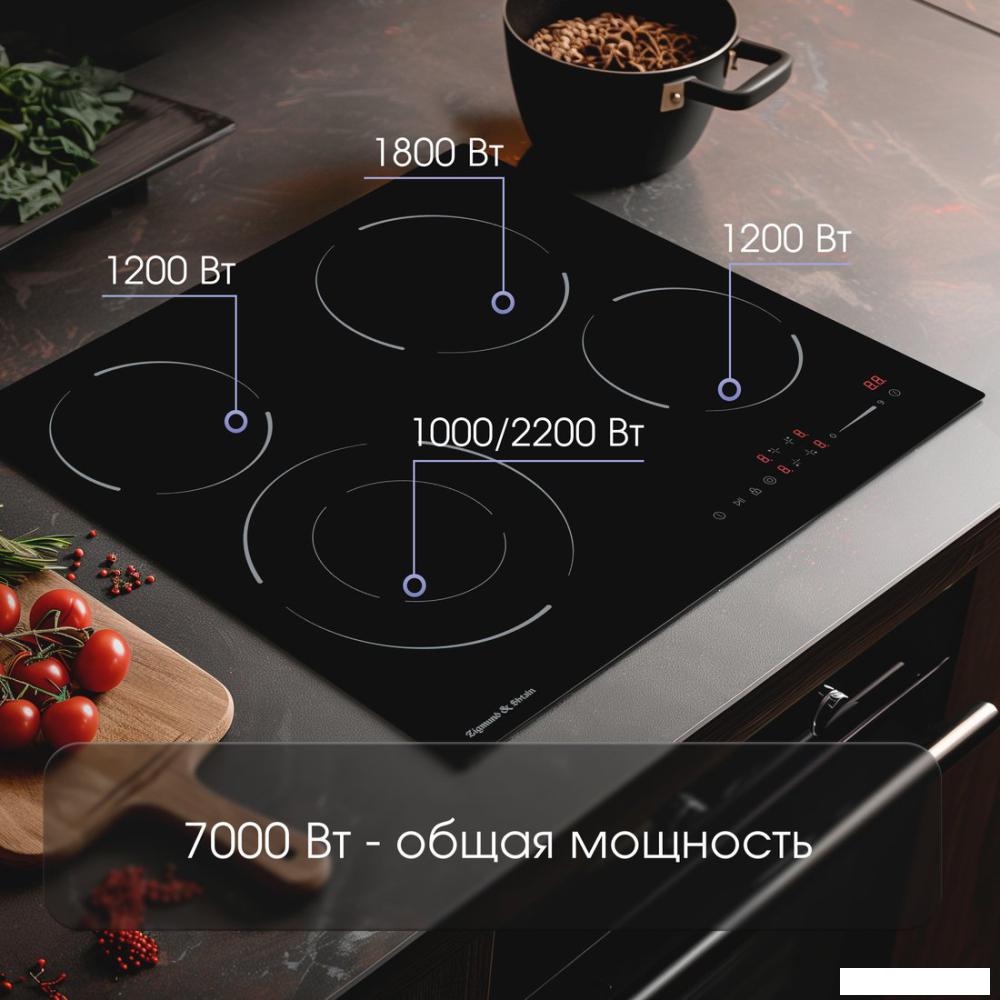 Варочная панель Zigmund & Shtain CN 50.6 B- фото3