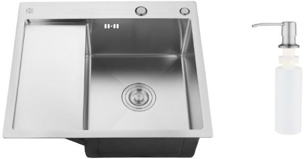 Кухонная мойка РМС MRK-5851R (с дозатором)- фото