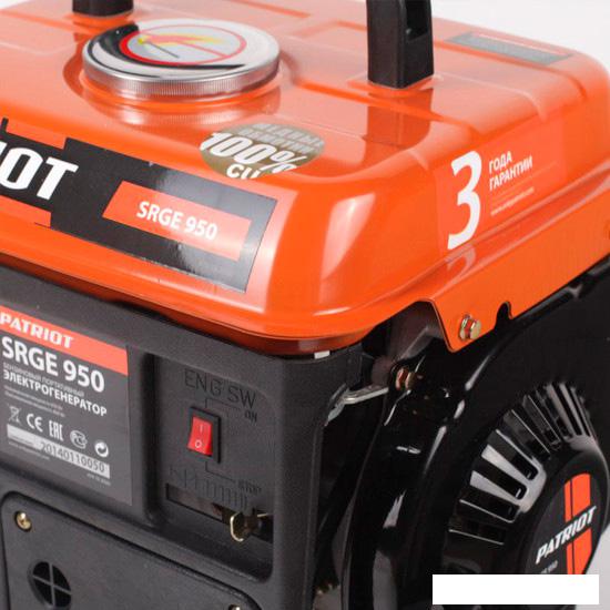 Бензиновый генератор Patriot Max Power SRGE 950 [474102020]- фото4