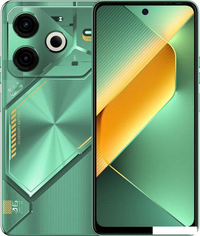 Смартфон Tecno Pova 6 Neo 8GB/256GB (зеленая комета)- фото