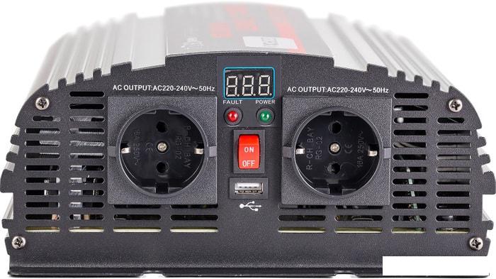 Автомобильный инвертор GEOFOX MD 2000W- фото4