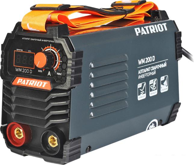 Сварочный инвертор Patriot WM 200D- фото2