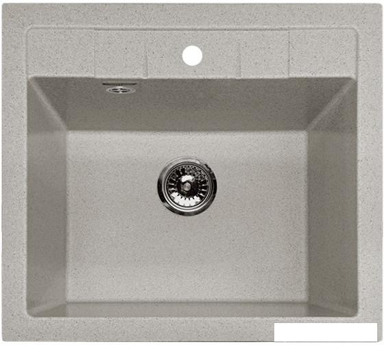 Кухонная мойка GranFest Quadro GF-Q561 (серый)- фото