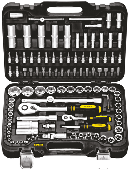 Универсальный набор инструментов Berger BG108-1214 (108 предметов)- фото