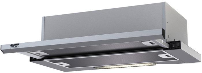 Кухонная вытяжка Krona Kamilla Slim 600 Inox/Inox (1 мотор) [00021302]- фото