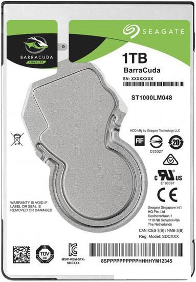Жесткий диск Seagate Barracuda 1TB [ST1000LM048]- фото