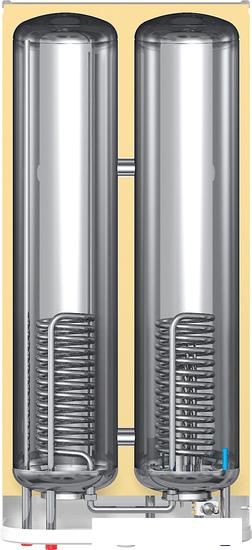 Накопительный электрический водонагреватель Thermex Flat 80 V Combi- фото2
