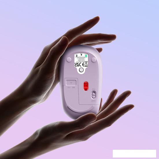 Мышь Baseus F01B Creator Tri-Mode Wireless (сиреневый)- фото4