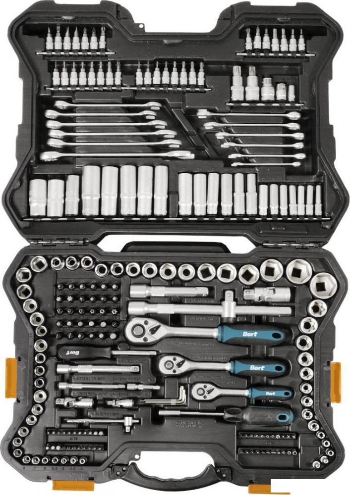 Универсальный набор инструментов Bort BTK-215 (215 предметов)- фото2