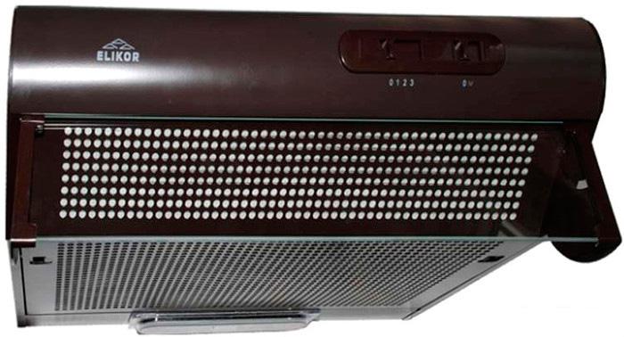 Кухонная вытяжка Elikor Davoline 50П-290-П3Л (коричневый)- фото