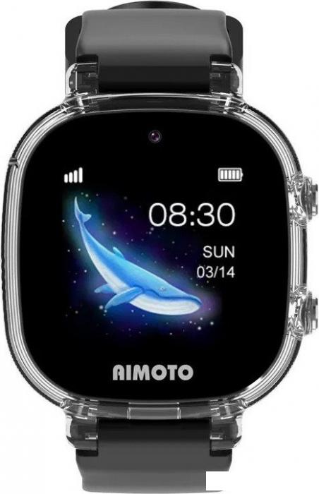 Умные часы с наушниками Aimoto Crystal 4G (черный)- фото4
