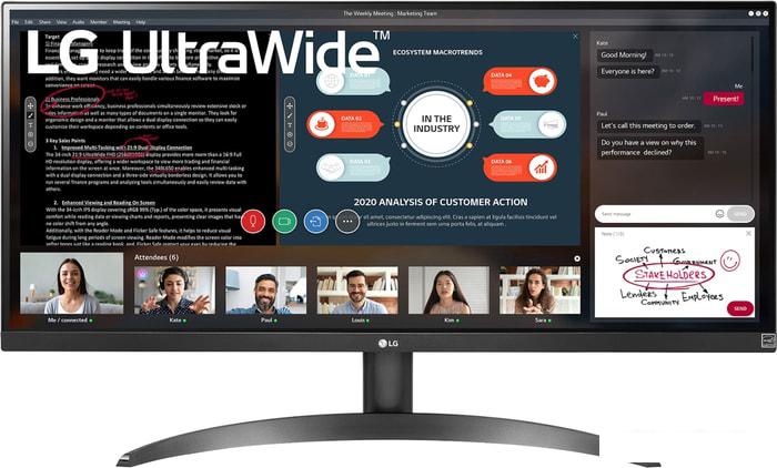 Монитор LG UltraWide 29WP500-B- фото