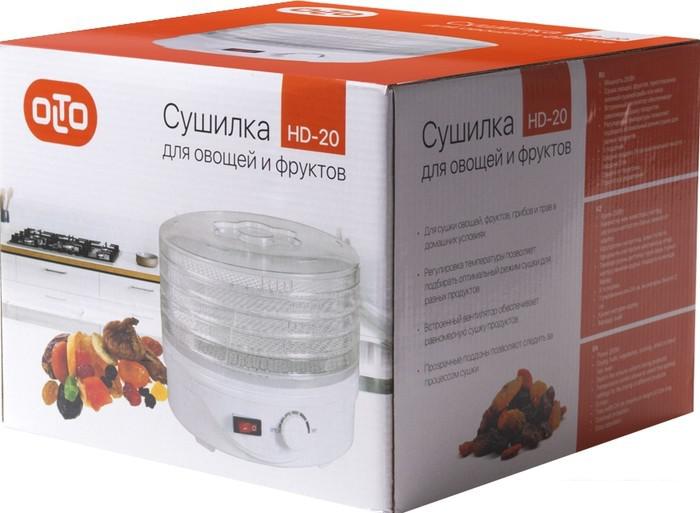 Сушилка для овощей и фруктов Olto HD-20- фото3