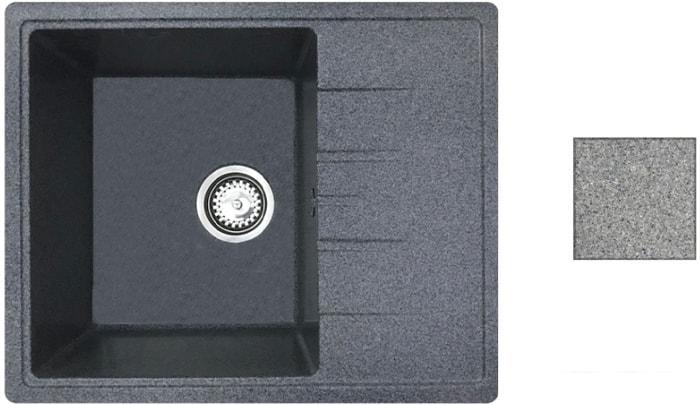 Кухонная мойка БелЭворс Mila (грей)- фото