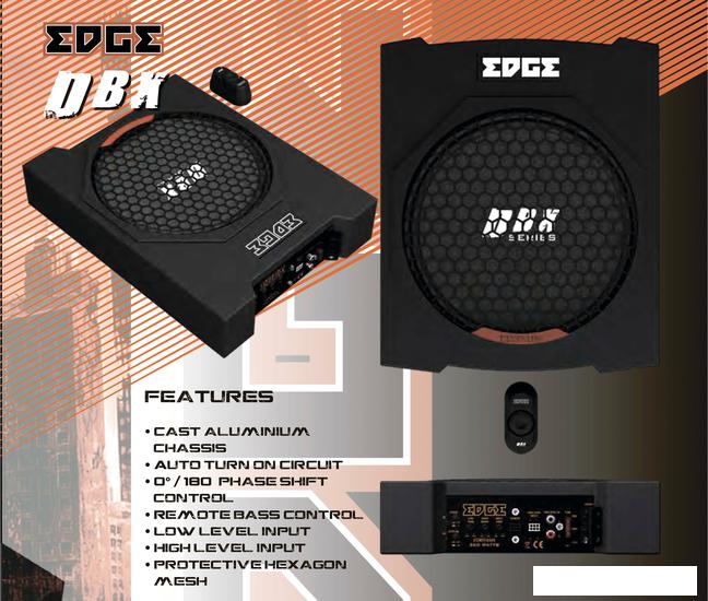 Корпусной активный сабвуфер EDGE EDBX10A-E0- фото4