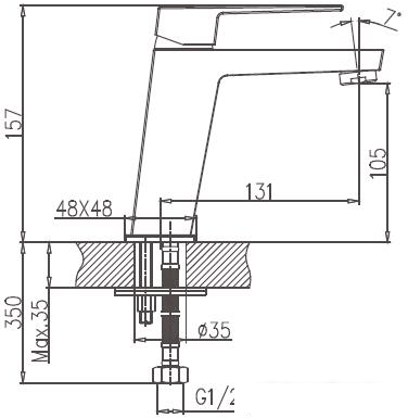 Смеситель Haiba HB10191- фото2