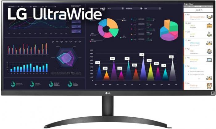 Монитор LG UltraWide 34WQ500-B- фото
