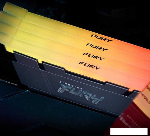 Оперативная память Kingston FURY Renegade RGB 2x16ГБ DDR4 3600МГц KF436C16RB12AK2/32- фото4
