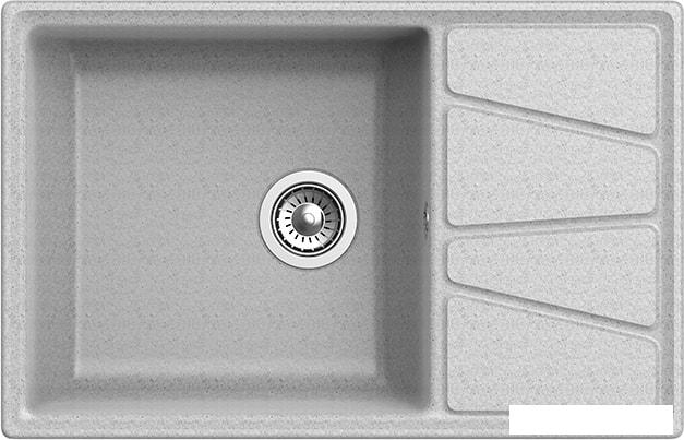 Кухонная мойка GranFest GF-V-780L (серый)- фото2