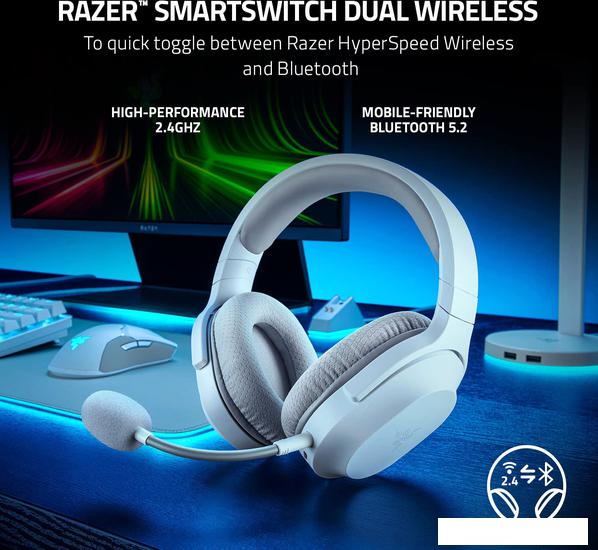 Наушники Razer Barracuda X 2022 (белый)- фото2