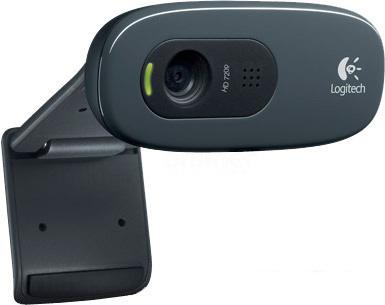 Web камера Logitech HD Webcam C270 Black (960-000636)- фото2